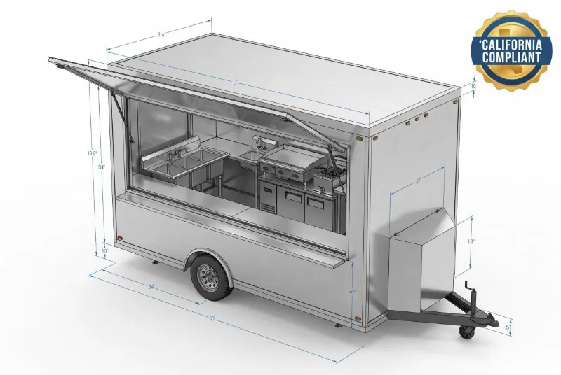 ​La guida definitiva ai permessi e ai regolamenti per i camion di cibo in California (edizione 2026)
