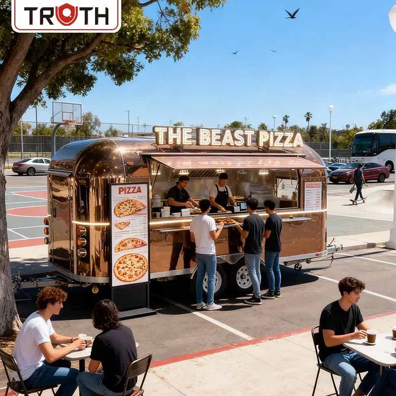 Carrello portavivande per pizza