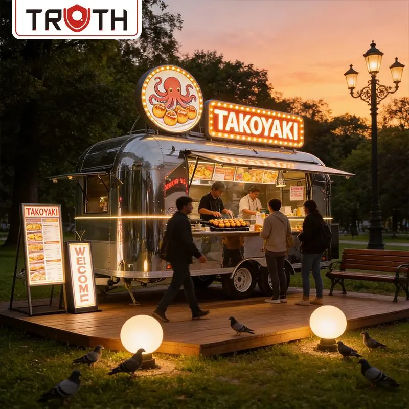 Cucina mobile per rimorchi Taco completamente attrezzata