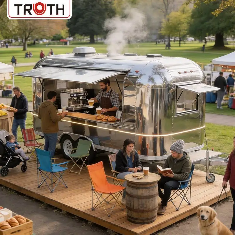 Carrello portavivande di Amburgo con cucina completa