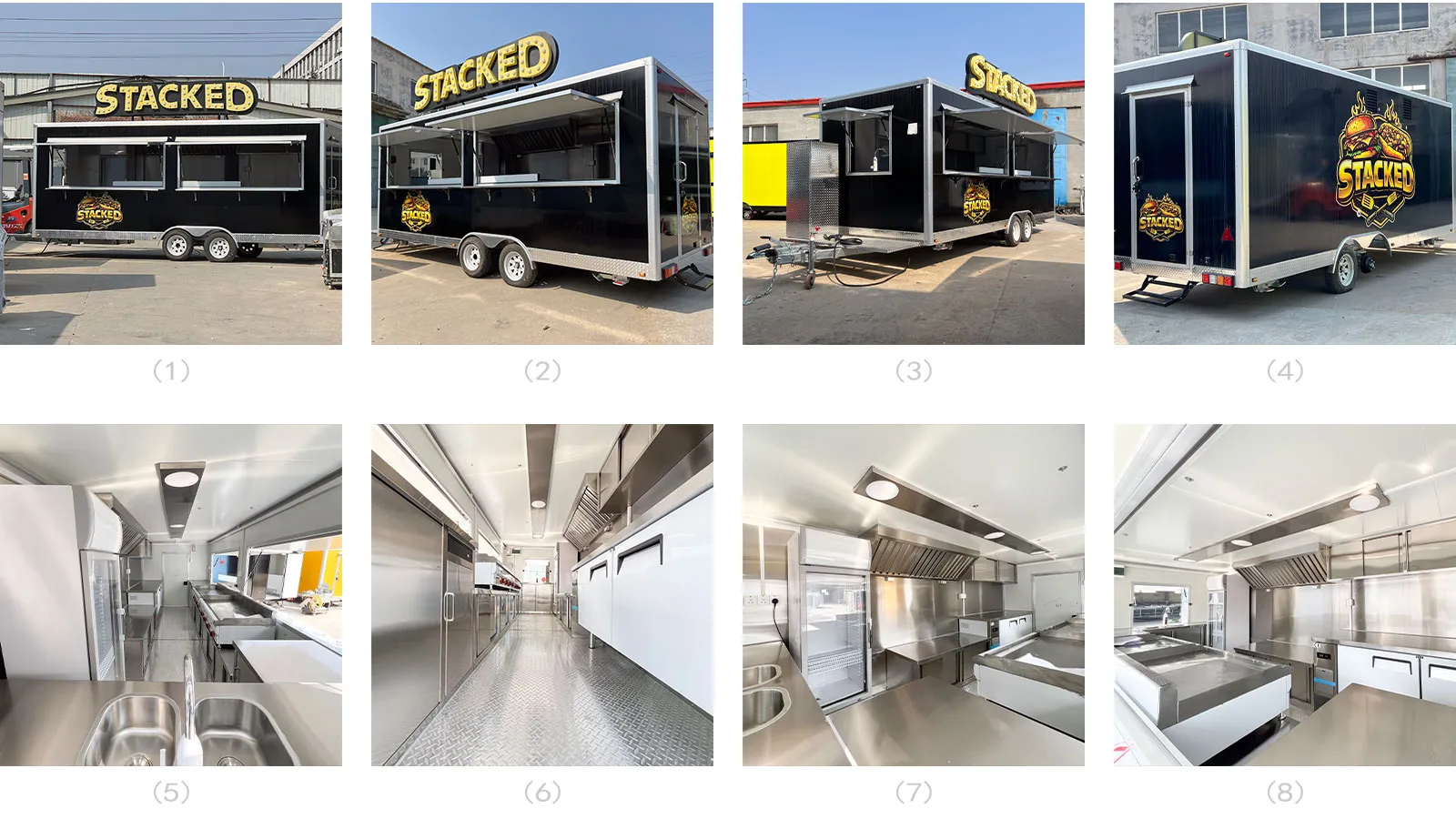 Mobile Food Truck Fully Equipped for Bar