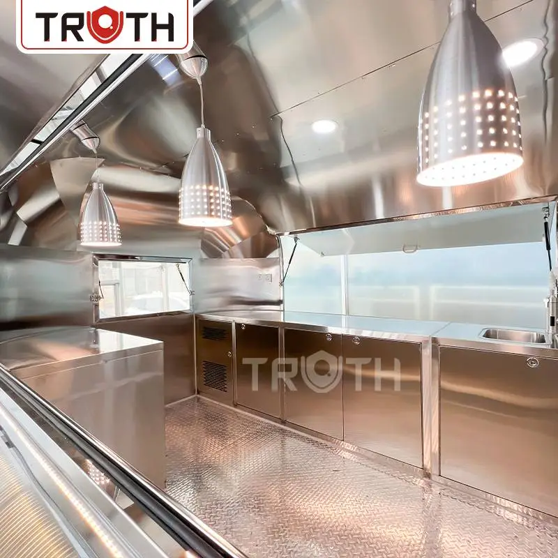 Food Truck Coffee Trailer Food Van Cart