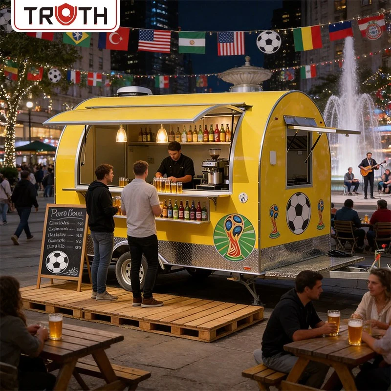 Rimorchi per carrelli portavivande mobili da bar